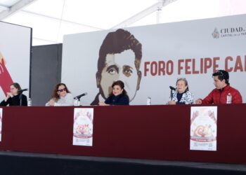 10 oct.- Brugada presenta la Feria Internacional del Libro en la CDMX. /AMEXI /FOTO: X @GobCDMX