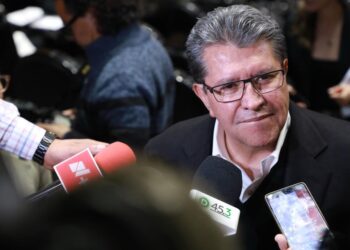 18 oct.- Ricardo Monreal dice que es absurdo pretender detener la reforma judicial. /AMEXI. /FOTO: Morena.