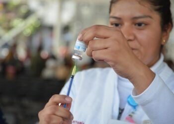 22 oct.- Jornada de Vacunación. Vacunas contra covid-19 e influenza. /AMEXI /FOTO: X @ClaraBrugadaM