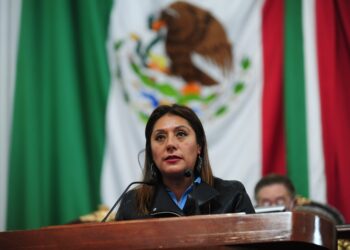 3 oct. Xóchitl Bravo Espinosa, coordinadora de Morena. Continuidad. / AMEXI / FOTO: Morena.