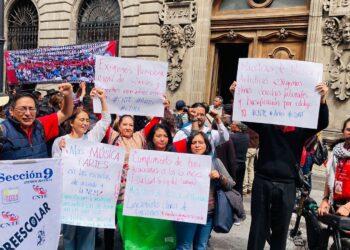 CNTE pide abrogación reforma educativa y ley de ISSSTE