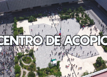 Centro de acopio para damnificados por John