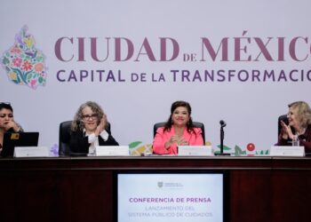 Clara Brugada propone desfeminizar las tareas de cuidado en la CDMX.