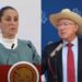 La presidenta Claudia Sheinbaum y el embajador de EU, Ken Salazar