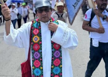 Marcha-peregrinación para exigir paz y justicia para el padre Marcelo