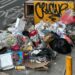 Acumulación de basura en las calles de la alcaldía Cuauhtémoc. AMEXI/Foto/Redes sociales