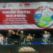 De izquierda a Derecha: Andrea Sato de Fundación Sol (Chile), Gerold Schmidt, Presidente de la Fundación Rosa Luxemburg; Marino Vani, Secretario Regional para América Latina de IndustriALL Union Global; Karla Vazquez y Martín Esparza Flores, Secretario General del SME, durante el Foro: Transición energética justa.