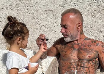 Gianluca Vacchi celebra el cumpleaños de su hija Blu