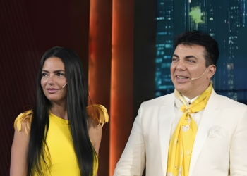 Cristian Castro y Mariela Sánchez en el programa de Susana Giménez