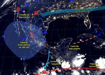 Se mantiene tiempo estable y sin probabilidad de lluvias en el norte y centro del país | AMEXI/FOTO: X @conagua_clima