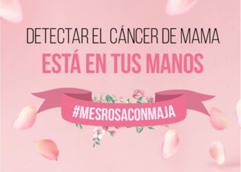 Maja se suma a la concientización del cáncer de mama con campaña rosa