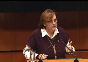Martha Lucía Micher Camarena, senadora. Señalamientos al fiscal de Querétaro por el caso Esmeralda.