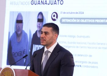 Omar García Harfuch dio a conocer que hay 824 detenidos