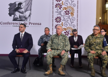 Omar García Harfuch, secretario de Seguridad, habla de la Estrategia de Seguridad