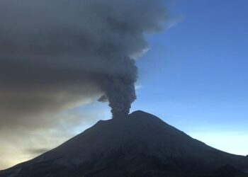 Popocatépetl en alerta Amarilla.