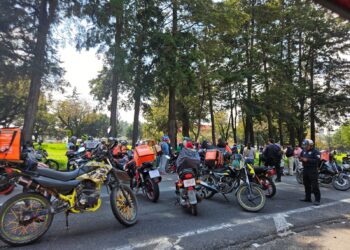 Trabajadores de plataformas digitales