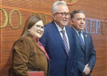 ¿Y el Rocha? Andaba en la Cámara de Senadores. /AMEXI /FOTO: Morena