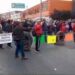 Trabajadores afiliados al SUTEYM Ecatepec bloquean diversas vialidades del municipio