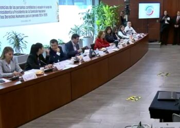 Senado de la República. Comparecencias de candidatos a la presidencia de la CNDH. AMEXI FOTO Senado.