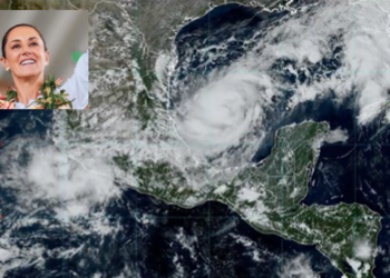 Sheinbaum llama a tomar precauciones por huracán Milton en costas mexicanas