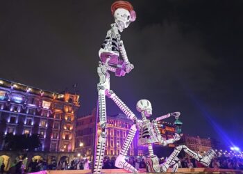 La muerte en el Zócalo