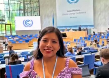 Betzabeth de origen zapoteca participará en ONU sobre CC