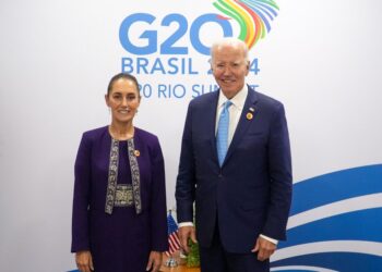 Claudia Sheinbaum, presidenta de México, pode información detallada a Joe Biden, de Estados Unidos, sobre detención de El Mayo