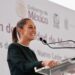 Claudia Sheinbaum. El gobierno mexicano mantendrá su estrategia migratoria; seguirá evitando que los migrantes indocumentados atraviesen territorio mexicano para llegar a Estados Unidos.