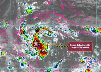 Se forma la depresión tropical 19 en el Mar Caribe | AMEXI/FOTO: X @conagua_clima