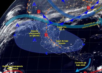 Frente frío 11 originará marcado descenso de temperaturas | AMEXI/FOTO: X @conagua_clima