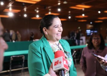 La diputada del PRI, Leticia Barrera Maldonado. Incrementar recursos al campo.