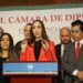 Noemí Luna, coordinadora de la bancada del PAN. Apoyo a la consulta ciudadana sobre elección de jueces.