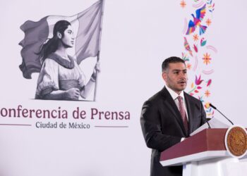 Titular de la SSPC, Omar García Harfuch señala que grupos criminales tiene que ver con hechos en Querétaro