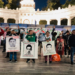 Padres y madres del os 43 estudiantes de Ayotzinapa desaparecidos