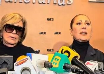Sylvia Pasquel y Alejandra Guzman dan conferencia, tras fallecimiento de Silvia Pinal