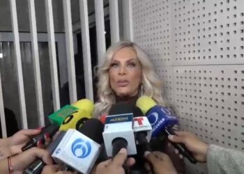 CDMX, 27 noviembre 2024.Lorena Herrera habla sobre la salud de Yolanda Andrade.