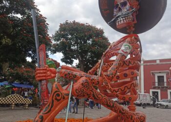 Pueblos mágicos recuerdan con arte a los muertos