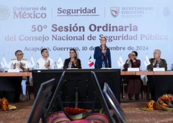 50 Sesión Ordinaria del Consejo Nacional de Seguridad Pública , Claudia Sheinbaum pide a gobernadores atender las reuniones de seguridad