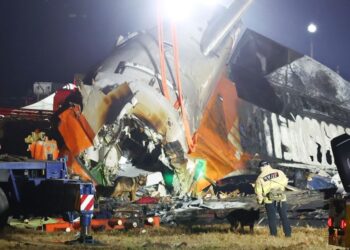 Falla en tren de aterrizaje, probable causa de avionazo en Corea del Sur