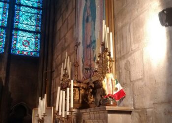 Capilla de la Virgen de Guadalupe en Notre Dame