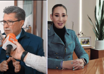 Diputado Ricardo Monreal, Morena, diputada Noemí Luna, del PAN. Diputados revisarán minuta reforma a la Ley del Infonavit
