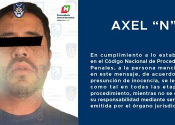 Detienen a Axel N relacionado con el Cartel Unión Tepito