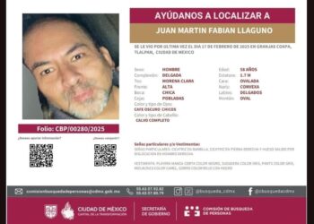 Juma lleva 4 días desaparecidos