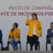 La jefa de gobierno, Clara Brugada, pone en marcha la Campaña de Combate a Incendios Forestales en la capital del país.