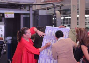 Inició la impresión de más de 602 millones 387 mil 442 boletas para elección de candidato a ocupar un cargo como juez, ministro y magistrado.