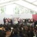 En el Centro Cultural Los Pinos unas 500 parejas pronunciaron “sí acepto”, al contraer matrimonio, y de testigo a la Jefa de Gobierno.