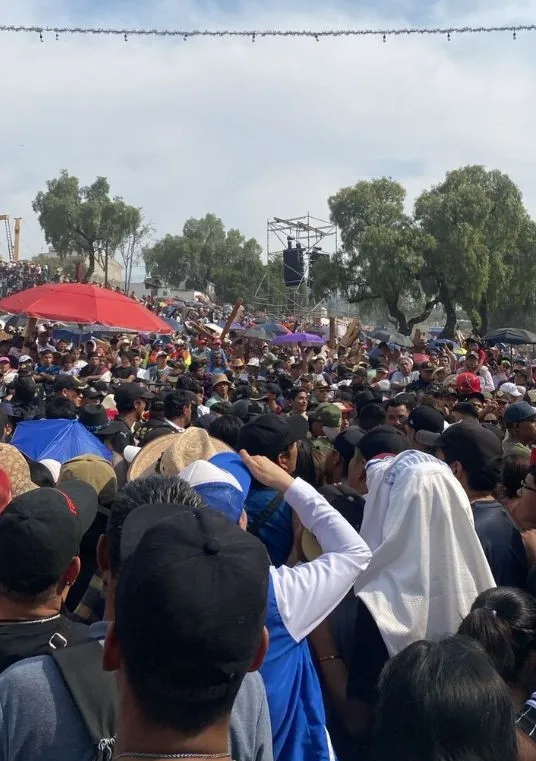 Representación de la Pasión de Cristo en Iztapalapa.