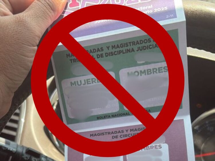 TEPJF confirma acuerdo del INE que prohíbe “acordeones” en elección judicial