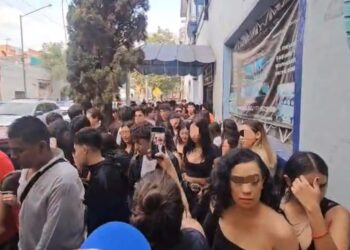 Al menos 800 menores estaban en la fiesta clandestina en la colonia Guerrero.