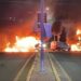 Bloqueos y balaceras en Culiacán y en otros siete municipios de Sinaloa.